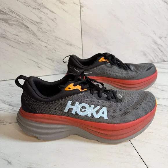 NEW HOKA One One Bondi 8 Running Shoe SZ 11 - Picture 2 of 9